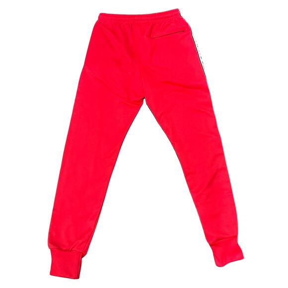 Trap House Red White Sweatpants Track Pants size S Streetwear Athleisure Unisex - Picture 3 of 13